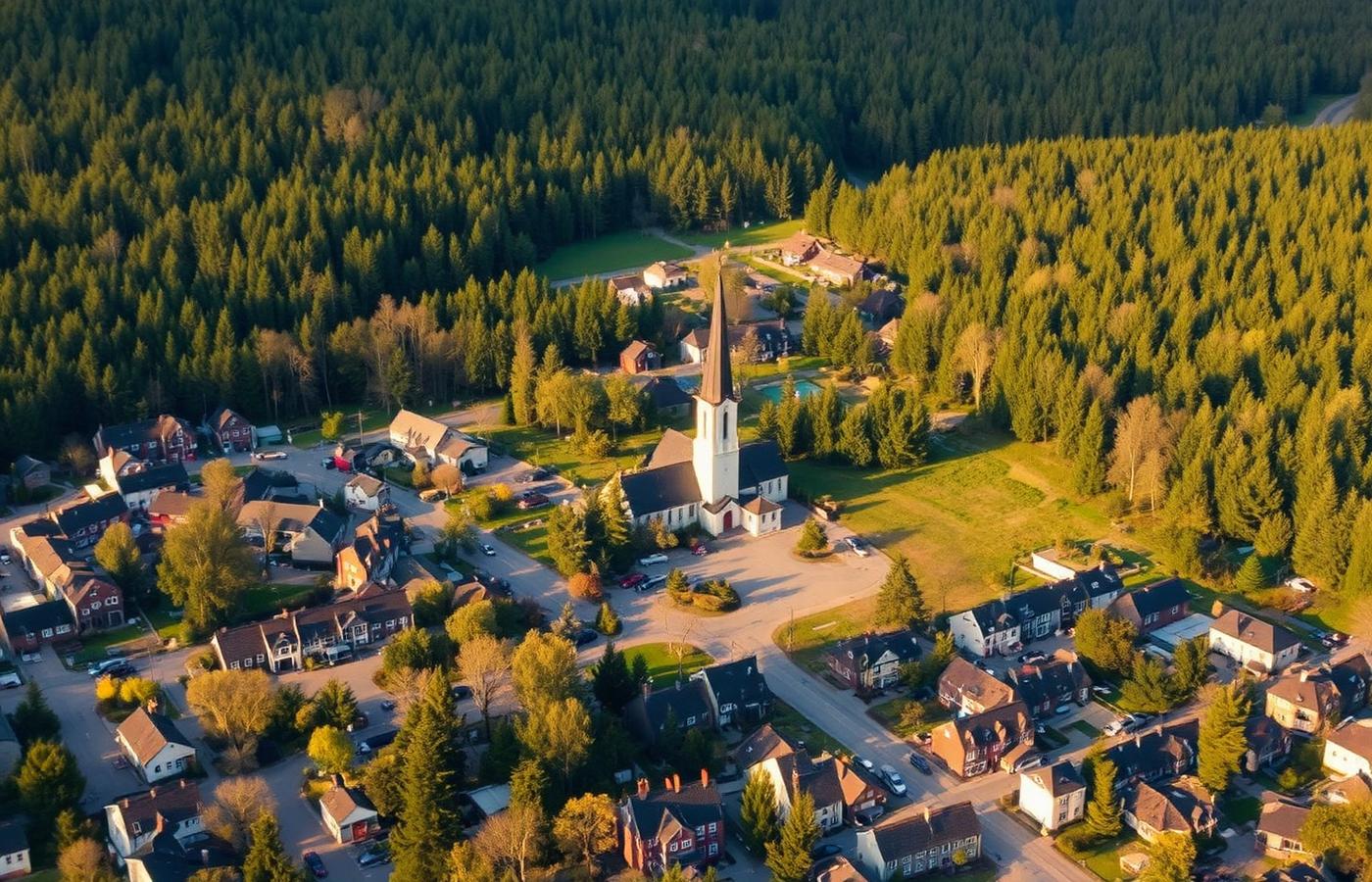Vy över Katrineholm kommun